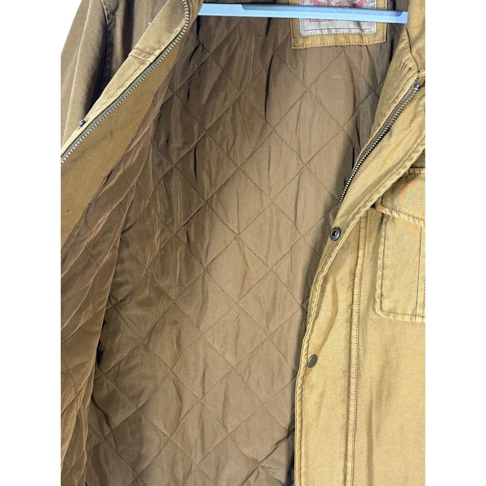 Levi’s Men’s Tan Canvas Quilted Utility Field Jacket Size Medium NWT - Picture 9 of 11